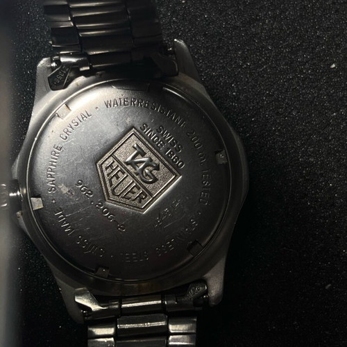 TAG Heuer Professional 200m used men's diving watch silver