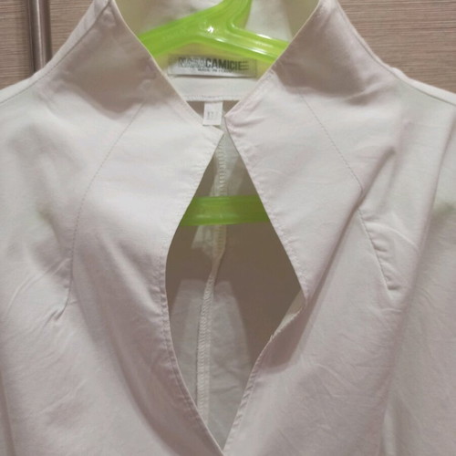 NaraCamicie shirts new, white and turquoise, size S