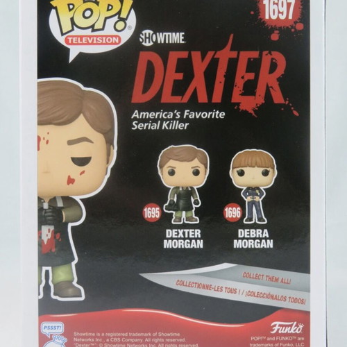 Funko Pop Dexter Morgan 1697 brand new with soft protector