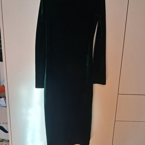 Velvet FK dress midi dark cypress backless like new