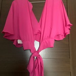 Fuchsia summer top new, size S