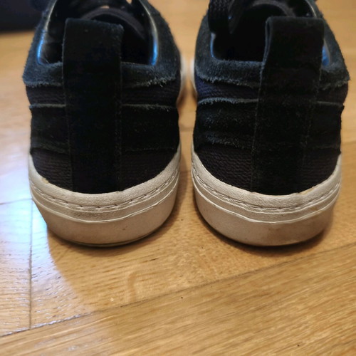 Sneakers Zara TRF Woman size 38 used, black with glitter laces