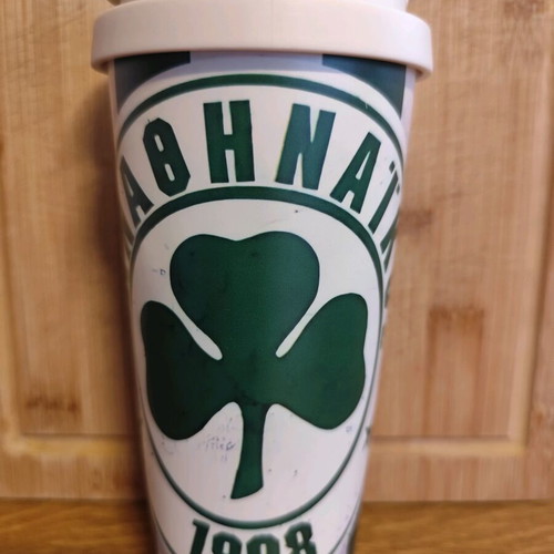 Panathinaikos 1908 Travel Thermo Mug stainless steel new 18oz