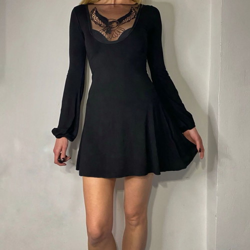 Denny Rose black dress new, size S