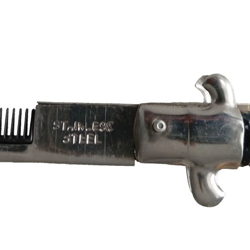 Folding Pocket Comb Vintage Funny Party Prank Trick 1980 New