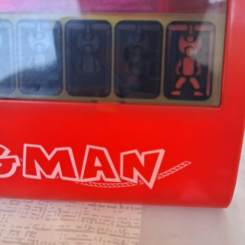 Hangman board game used with buttons