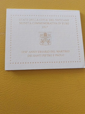 Vatican 2017 2 Euro Martyrdom of Peter and Paul coin new