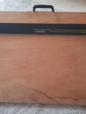Drawing board used, parallelogram