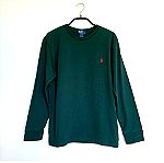  POLO by RALPH LAUREN Παιδικό Μακρυμάνικο T-shirt Πράσινο - Size L (14-16 Years)