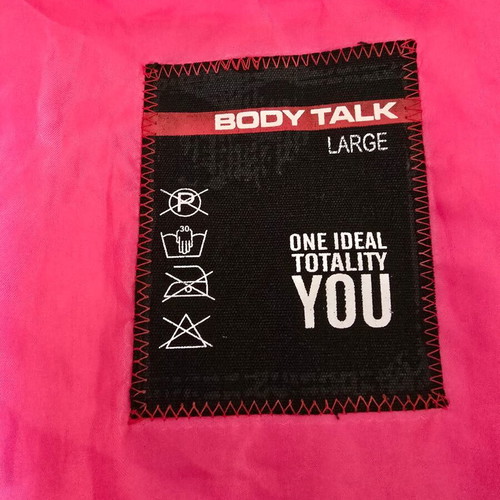 BodyTalk jacket used, size Large, pink