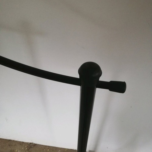 Bird Cage Stand like new, black metal