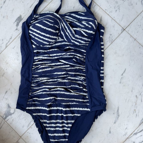 M&S Marks and Spencer swimsuit new, navy blue, sizes 12-16