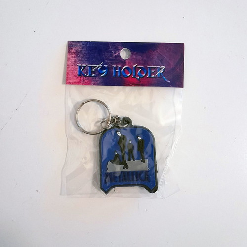 Metallica keychain rubber new