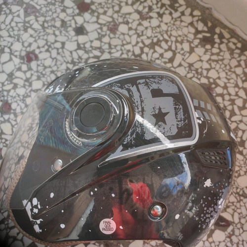 Motorcycle helmet new with case
