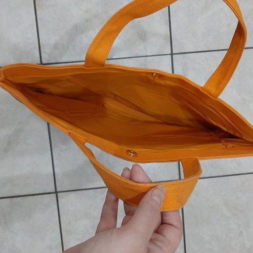 Shisheido large beach bag new, blue and orange