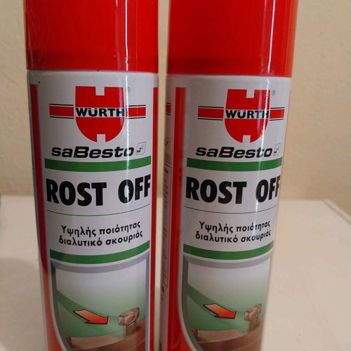 Wurth Rost Off rust remover spray set of 2, new 400ml