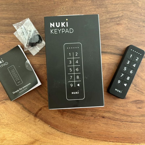 Nuki Keypad wireless keypad like new with accessories