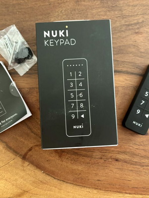 Nuki Keypad wireless keypad like new with accessories