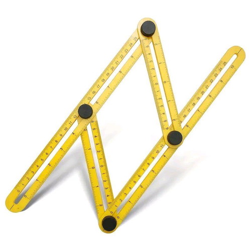Angle tool multifunctional ruler plastic new