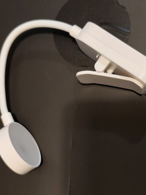 Portable LED Clip-on Reading Light, white