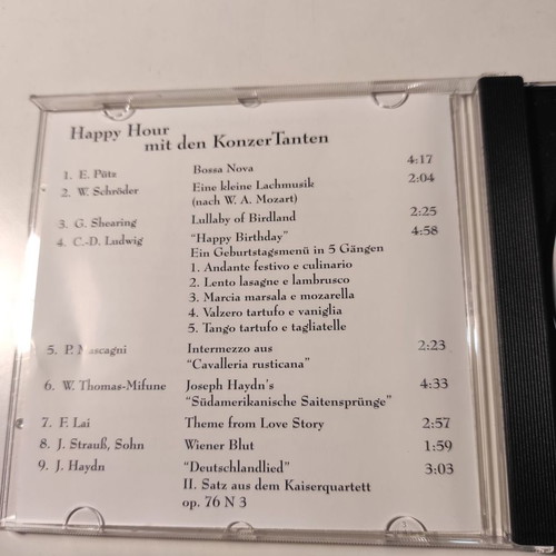 Happy Hour mit den Konzer Tanten CD new, jazz