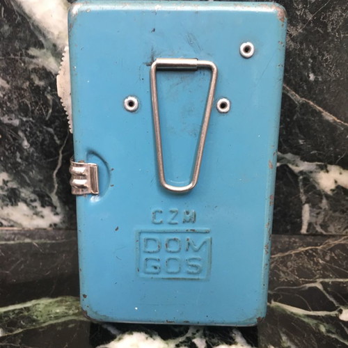 Battery flashlight used