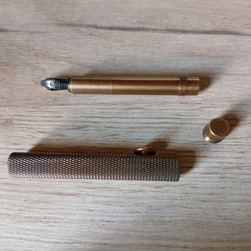 Vintage brass pen from Germany like new