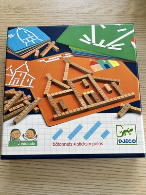 Djeco Batonnets Educational Game like new