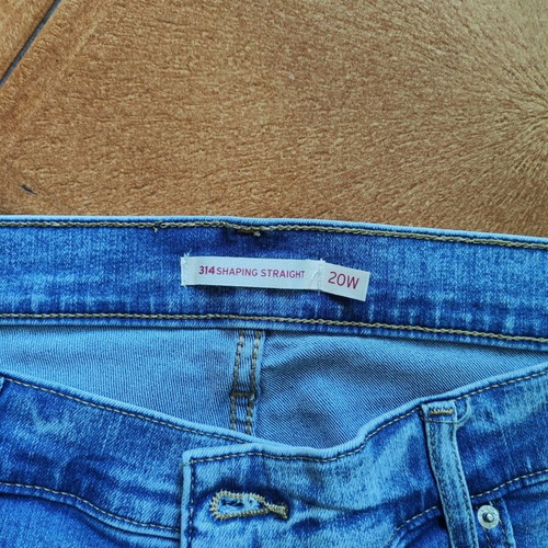 Levi's jeans curve pants new, blue, size XXXL