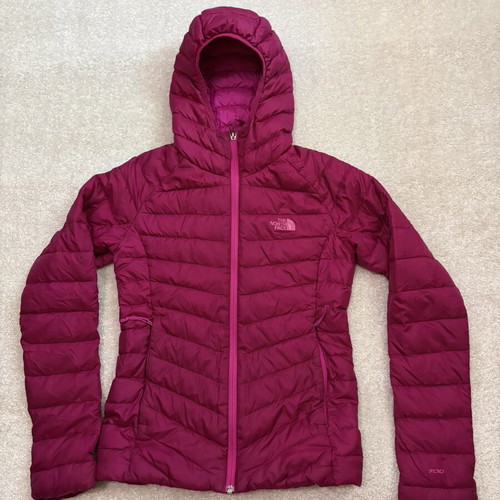 The North Face Pink Quince women's lightweight down jacket XS