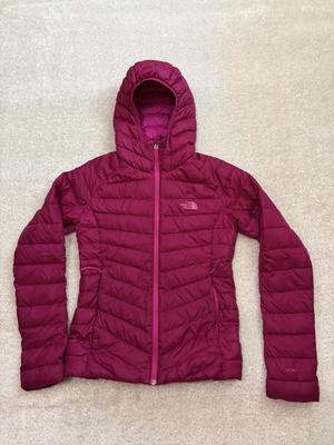 The North Face Pink Quince women's lightweight down jacket XS