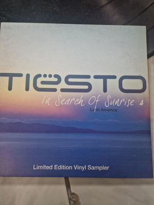 Tiesto In Search Of Sunrise 4 Latin America LTD Vinyl Sampler new