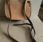 Leather crossbody bag, unused
