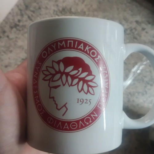 Olympiacos mug used