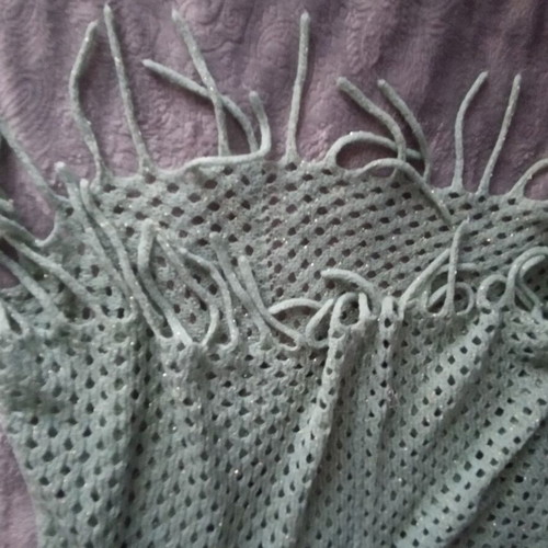 Achilleas Accessories neck scarf used, mint color
