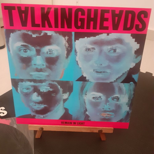 Talking Heads Remain In Light Original 1980 Australian Vinyl LP with Inserts
