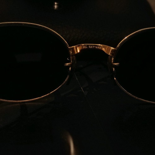 Bausch Lomb Ray Ban Oval Vintage Sunglasses with Tortoise Frame