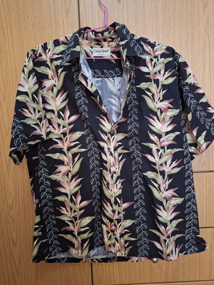 Cooke Street Honolulu Hawaiian shirt used, size L, multicolor
