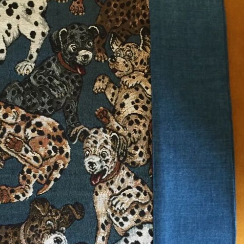 Decorative throw, with small Dalmatian puppies 160*140