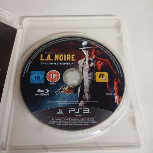 L.A. Noire The Complete Edition PS3 like new