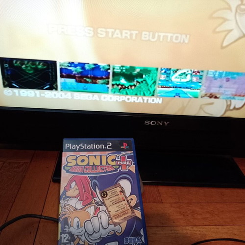 Sonic Mega Collection PlayStation 2 used, complete in good condition
