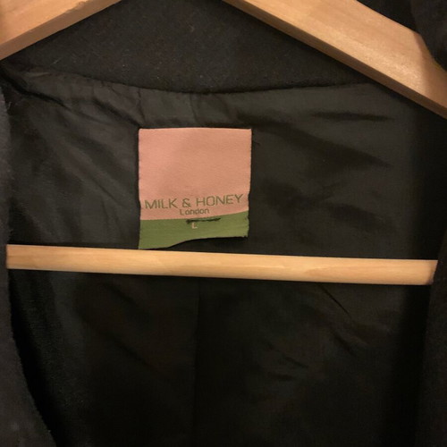 Milk & Honey jacket black like new, size L