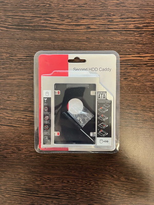 Second HDD Caddy SATA 2.5" for Laptop New