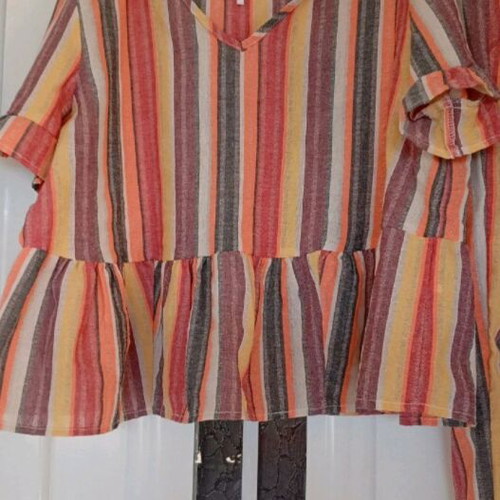 Emery Rose blouse and pants set like new, size Large