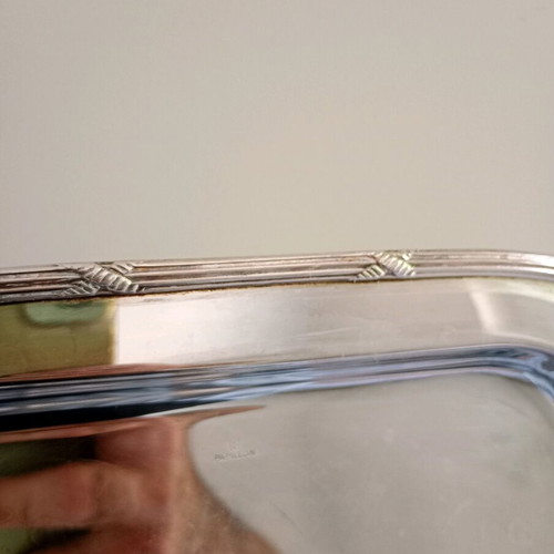 Vintage Papillon silver-plated tray used