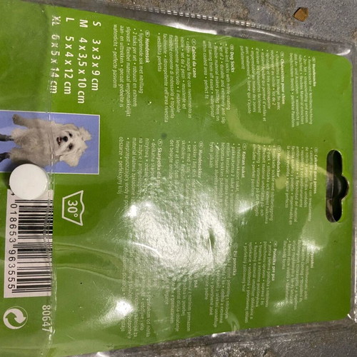 Dog socks small new