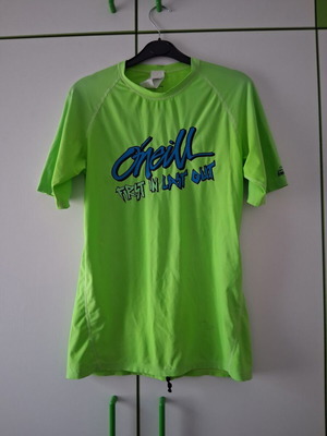 O'neill short-sleeve sun protection shirt like new, green, size 164-166 cm