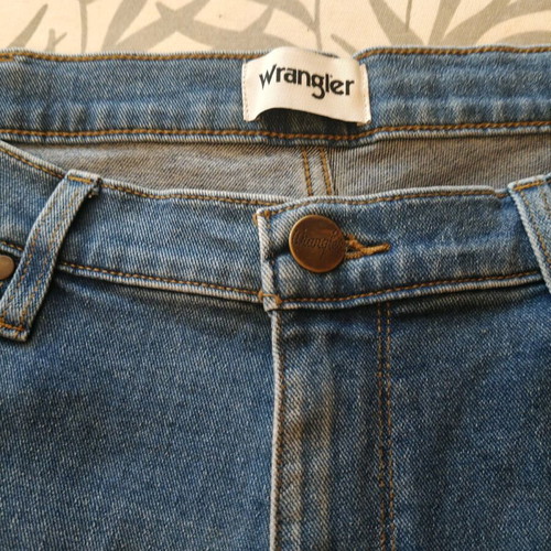 Wrangler men's classic blue denim jeans like new, size XXL