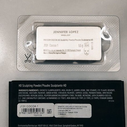 Jennifer Lopez Inglot sculpturing powder new, shade J131 Cocoa