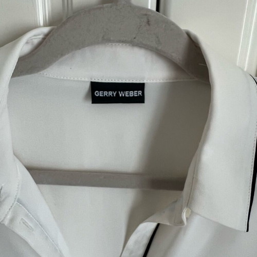 Gerry Weber classic shirt like new, black and white, size L
